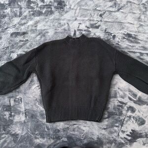 Alex Mill - Button back crewneck - black size M